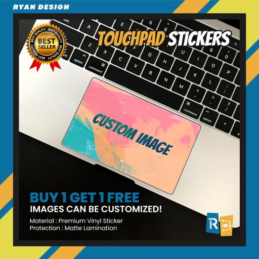 Premium Garskin TouchPad Laptop Custom TrackPad Protector Pelindung TouchPad (Buy 1 Get 1)